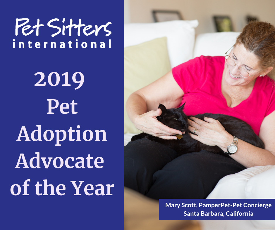 Pet Sitters International names 2019 Pet Adoption Advocate of the Year