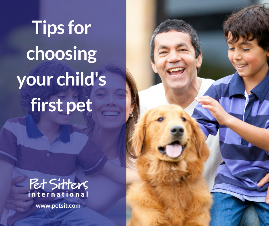 Choosing your child's first pet
